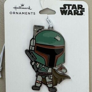 Hallmark Disney Ornaments Star Wars Boba Fett Christmas Tree Decoration New